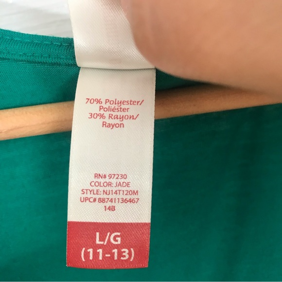 EUC No Boundaries/ Large/ Green Sleeveless Top/ Draped Collar/ Ruched Sides - Picture 5 of 9